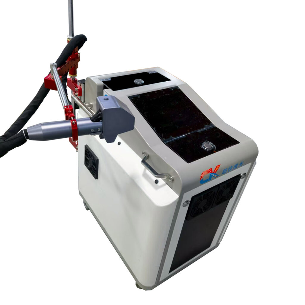 2. Super Fast Laser Medium Power Rate Trolley Laser Cleaning Machine