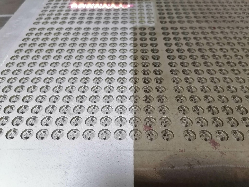 flat parts rubber mold laser cleaning (2)